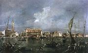 Francesco Guardi, venice acrooss the basin of san marco